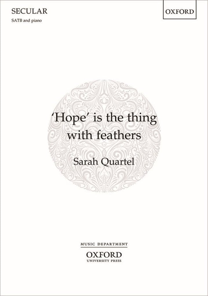 Sarah Quartel: 'Hope' is the thing with feathers